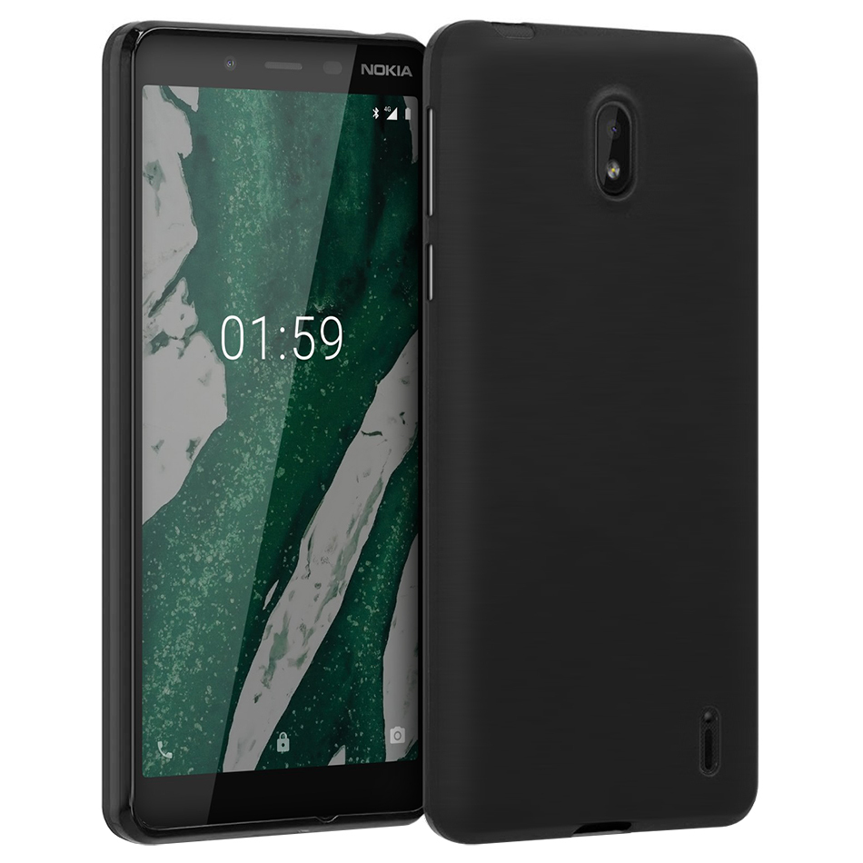 flexi slim stealth matte case nokia 1 plus black